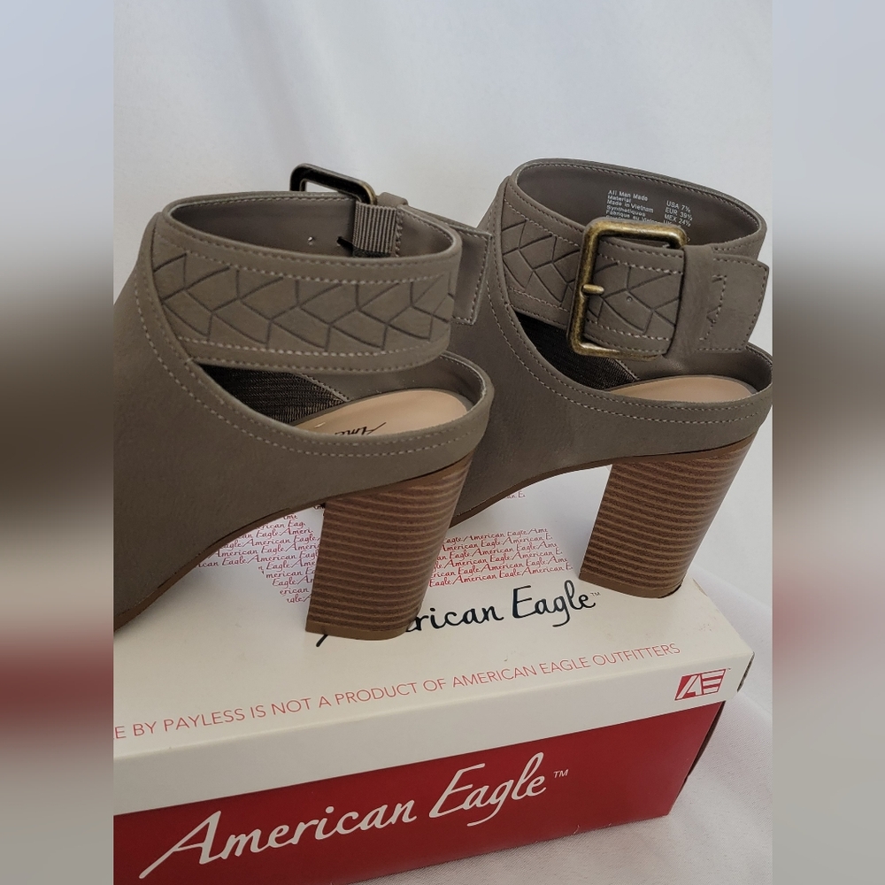 American Eagle Pepper Poivre Ankle Boots Size 7.5 - Picture 6 of 10